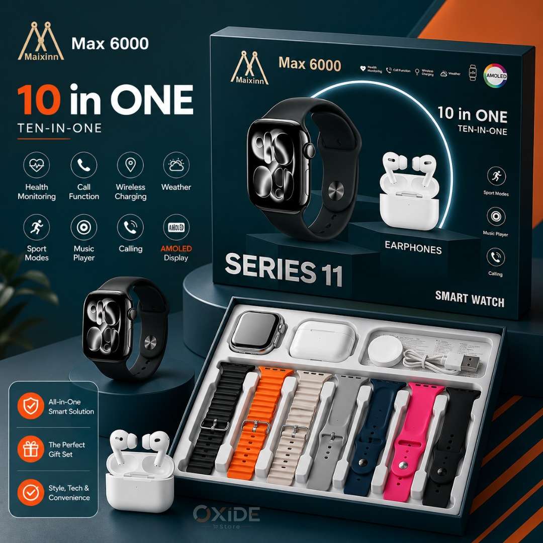 Maixinn Max 6000 combo set 10 in One