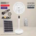 Rechargeable BLDC Solar Stand Fan (3)